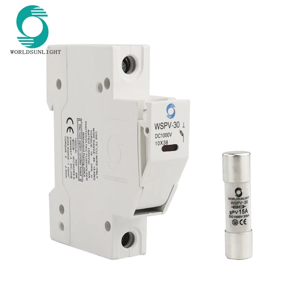 ฐานฟิวล์ ( DC ) FUSE HOLDER DC 1000V 30A Lazada.co.th