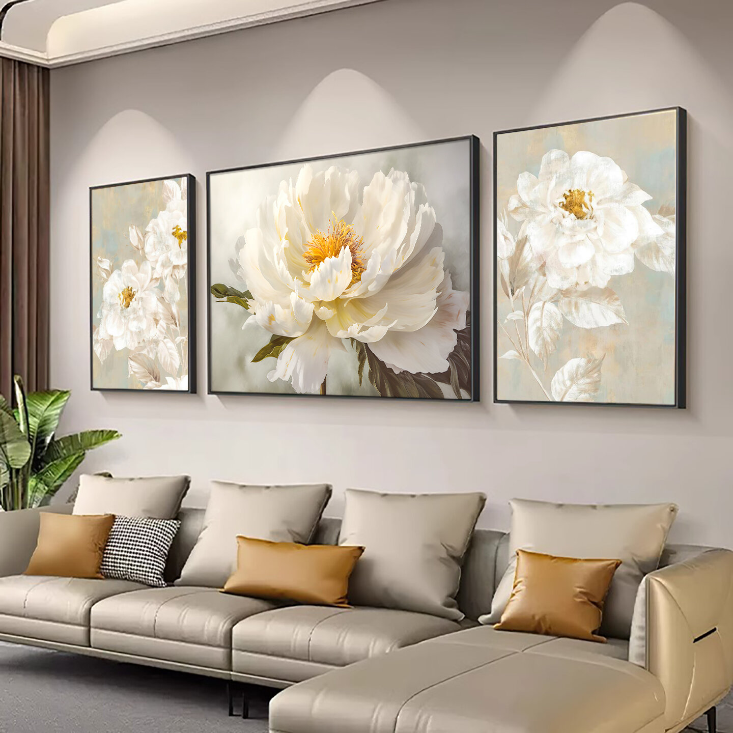 YASISHA | Modern Luxury Triptych Wall Art ราคา 1,912 บาท*ส่งฟรี