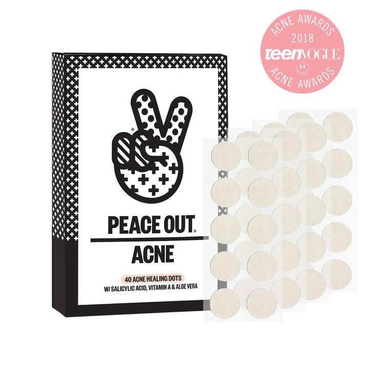 BAEWITHGLOSSY | Peace out — Acne Heeling 40 Dots