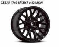 ล้อแม็ก ขอบ17 LENSO CEZAR 17X9.0 6H139.7 ET+12 GLMK🇹🇭ราคาโปร1วง✅แถมจุ๊บเหล็ก😍ล้อแท้รับประกัน10ปีสี1ปี✅❤️