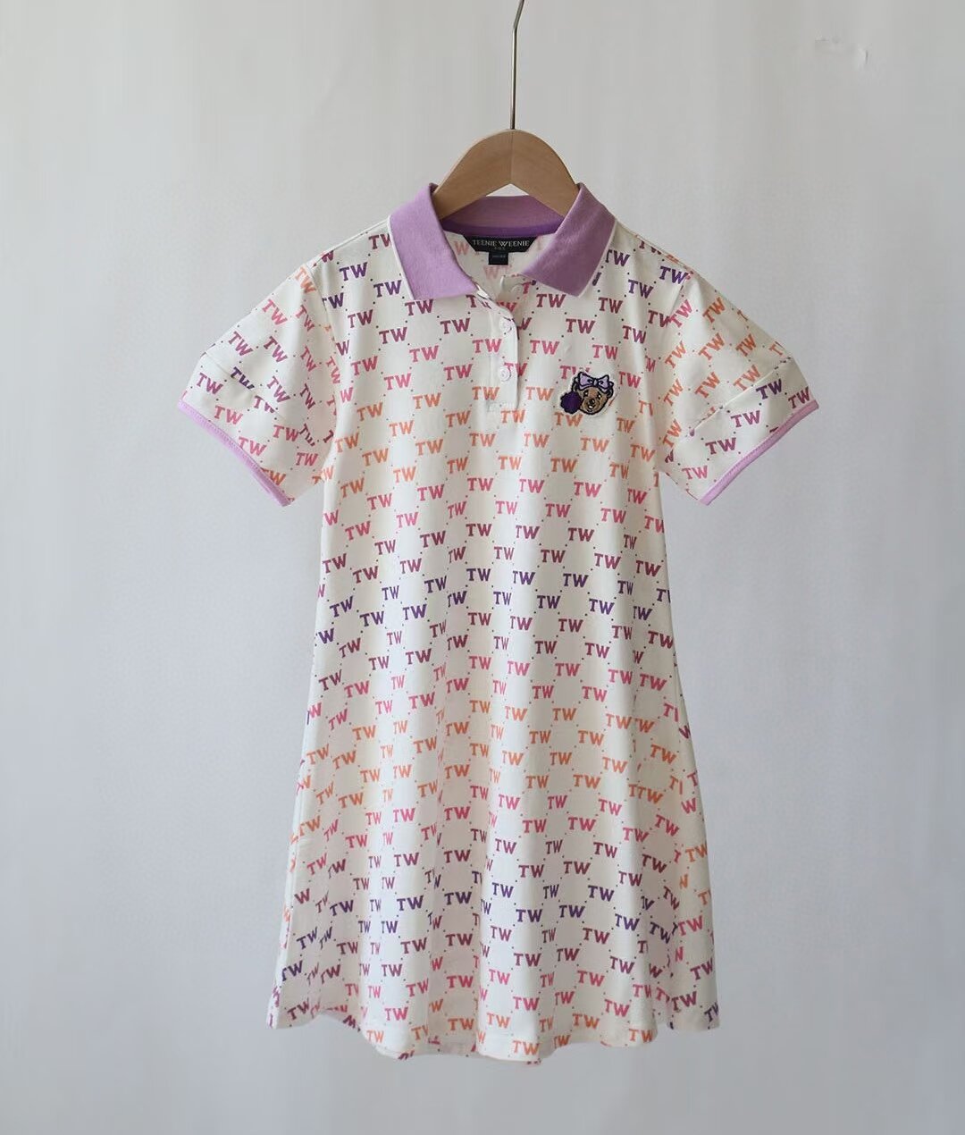 สินค้าคุณภาพสูง105-160ชุดเดรสโปโลแขนสั้นสำหรับเด็กหญิงเดรสฤดูร้อน ราคา  703 บาท*ส่งฟรี