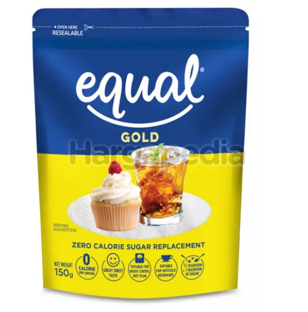 Equal gold zero calories sugar 150g. น้ำตาล0แคลลอรี่ สารให้ความหวานแทน