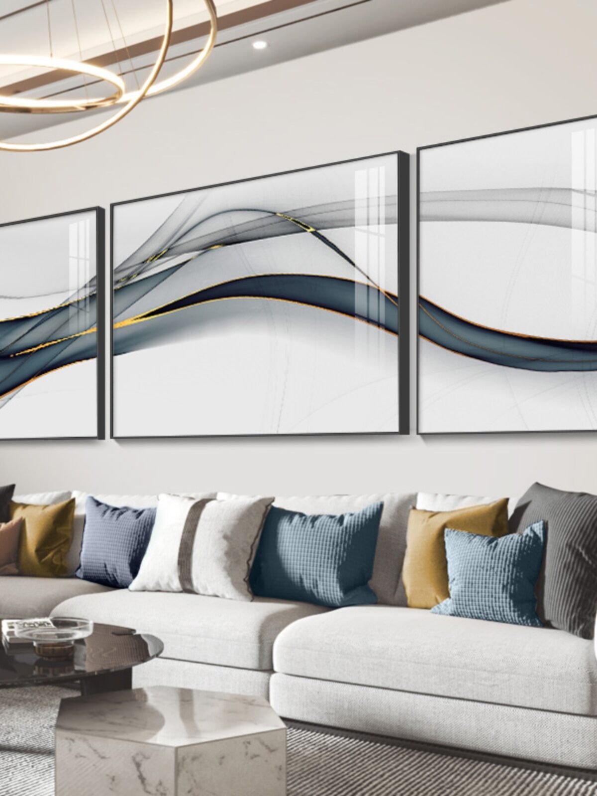 [JUYA | Modern Abstract Crystal Ceramic Triptych Wall Art,JUYA | Modern Abstract Crystal Ceramic Triptych Wall Art,] ราคา 4,002 บาท*ส่งฟรี