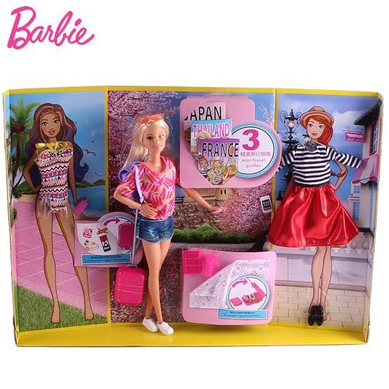 พร้อมส่ง Barbie Travel Giftset ราคา 2,490 บาท*ส่งฟรี