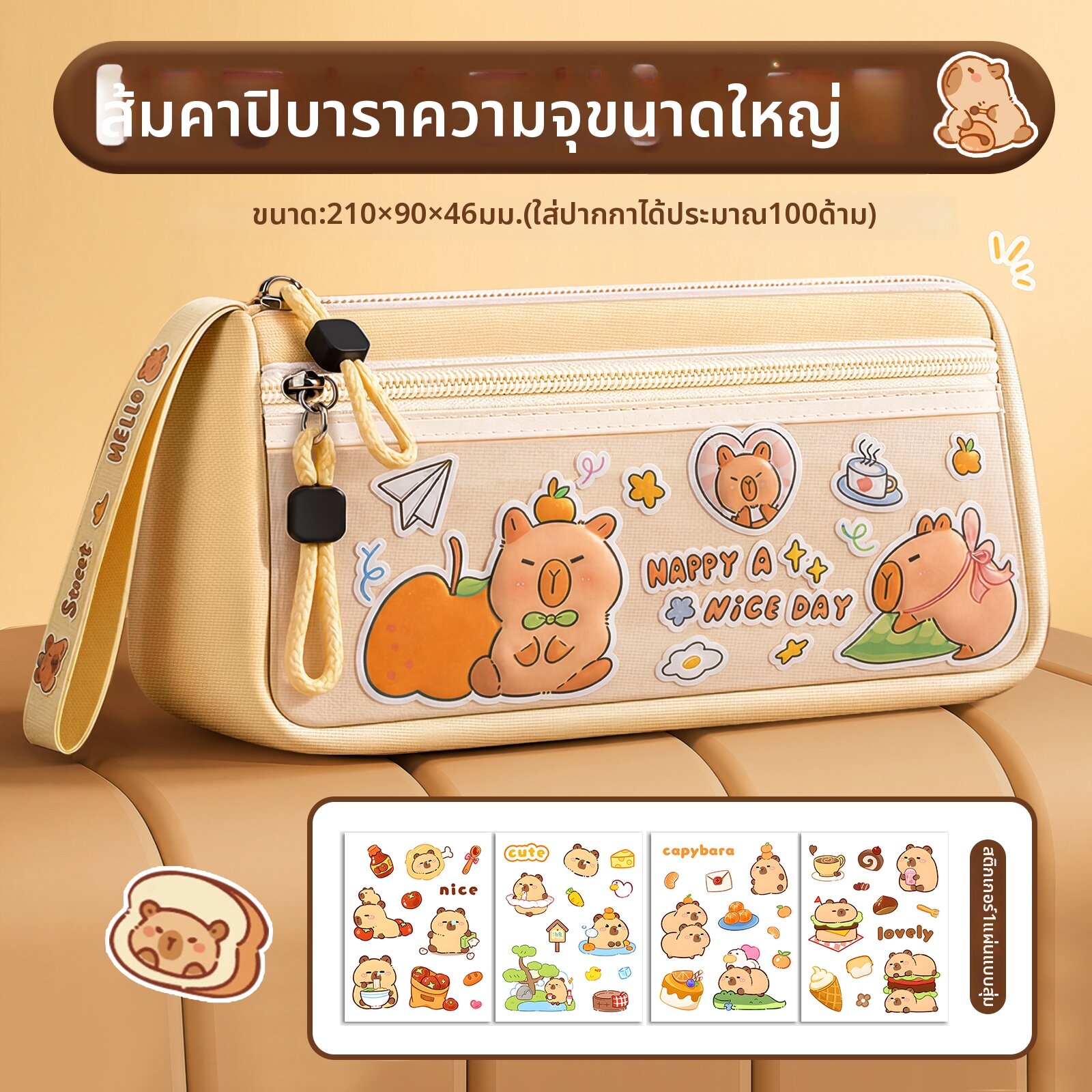 MINGZHUO | กล่องดินสอที่ทันสมัยและกว้างขวาง