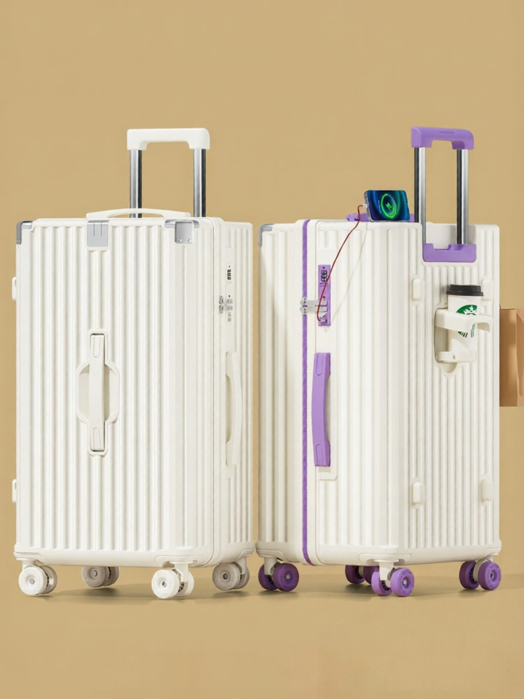MIMANI | Durable Large Capacity 24inch Suitcase