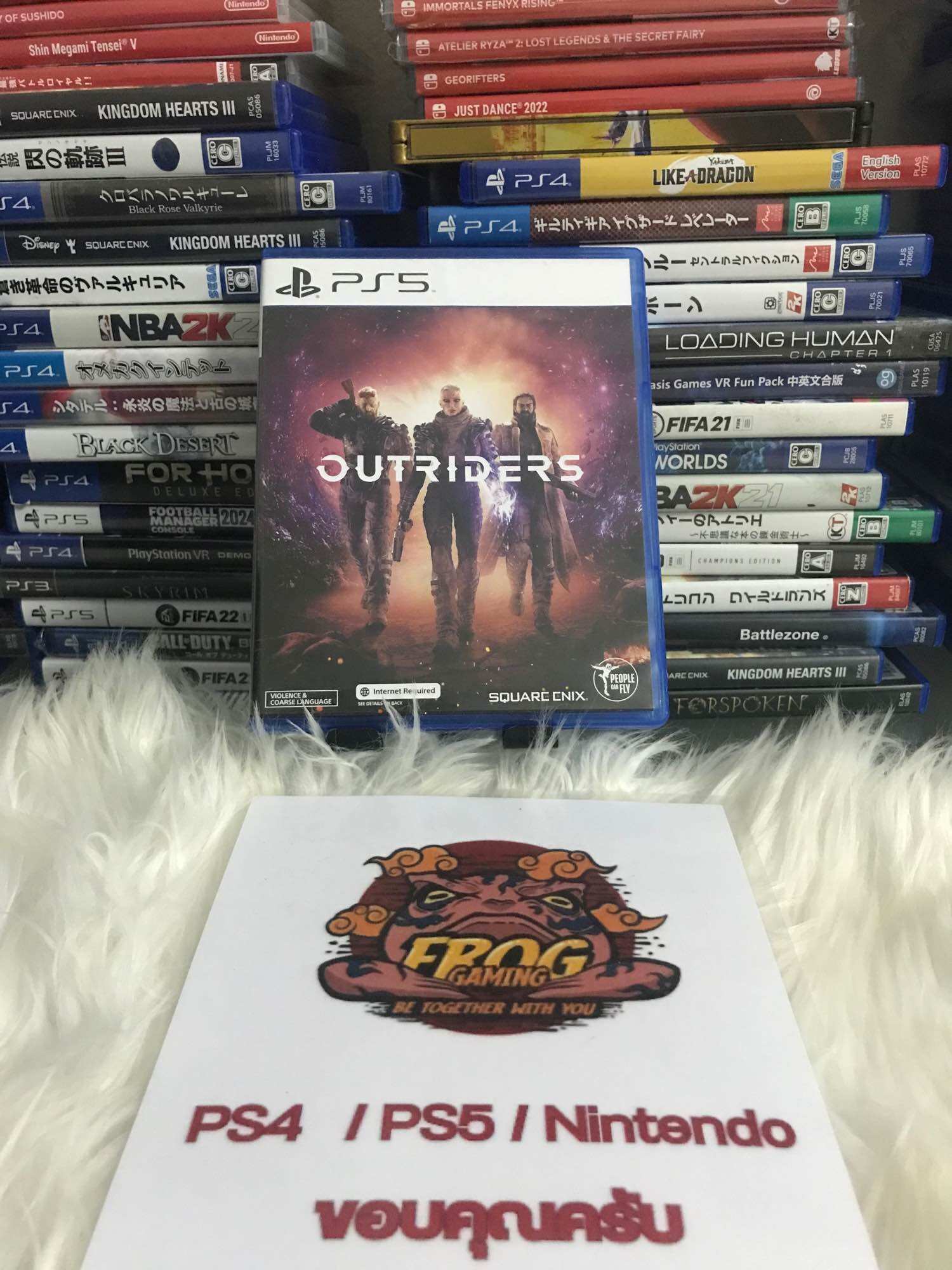 Ps5 Game Discs: Assassin's Creed Valhalla/God of War/Final Fantasy Vii/Gran Turismo 7/Horizon/Spider-Man/Aragami 2/Resident Evil 4/One Piece Odyssey/Saint Row/Forspoken/Deathloop/Immortals Fenyx/Wolfenstein: the New Order/Spider-Man/Battlefield/Outrider/F ราคา 756 บาท*ส่งฟรี