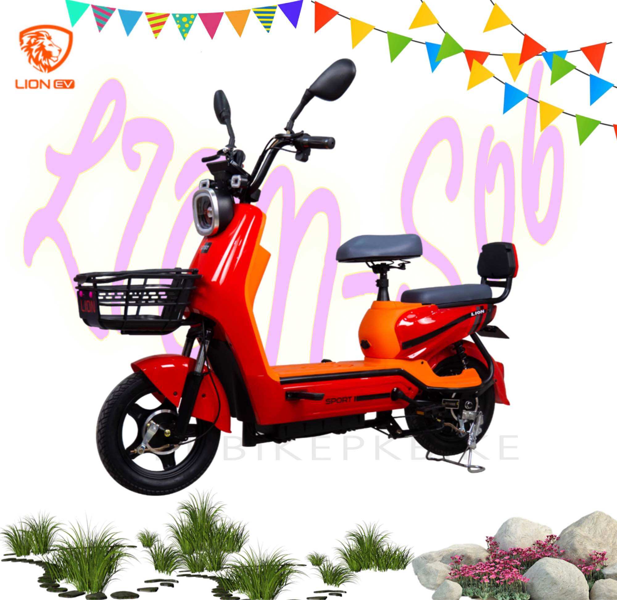 LionS06 รถสกู๊ตเตอร์ไฟฟ้า 2ล้อ มอเตอร์650W รุ่นใหม่ล่าสุด มีรับประกัน ราคา 9,990 บาท*ส่งฟรี