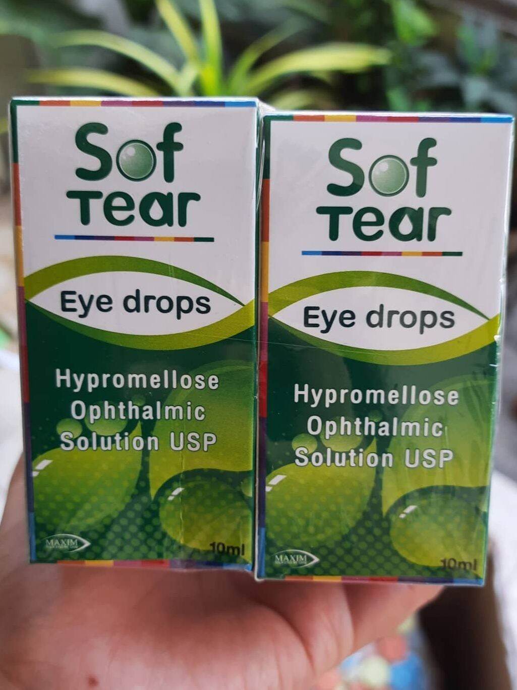 น้ำตาเทียม น้ำยาแก้ตาแห้ง softear 10 ml.