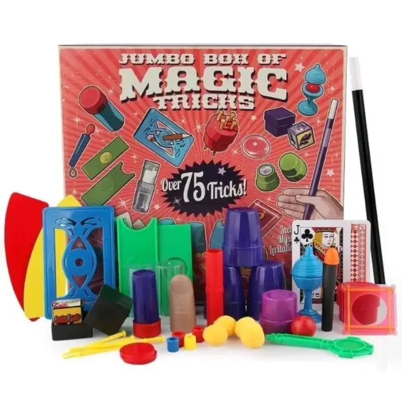 ภาพสินค้ามายากลสำหรับเด็ก 75 ทริก Jumbo Box of Magic Tricks 75 Tricks จากร้าน PlearnLen บน Lazada ภาพที่ 4