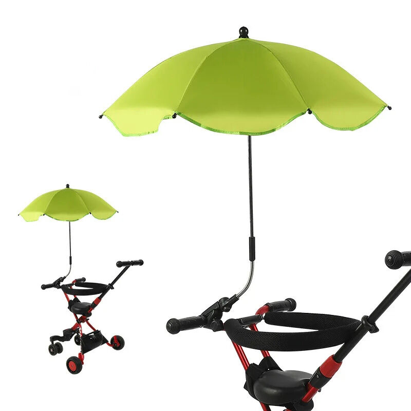 Universal Baby Parasol รถเข็นเด็ก Sun Shade Sun Protection Sun Shade สําหรับรถเข็นเด็กร่มกันน้ําสําหรับรถเข็น