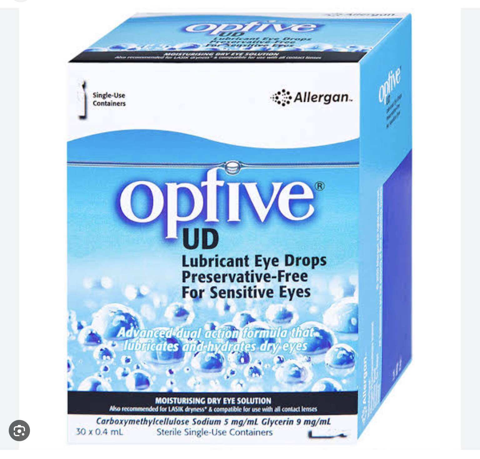 Optieve Optive UD น้ำตาเทียมรายวันชุด 2 กล่องExp 092024 - KS1HealthyShop - ThaiPick
