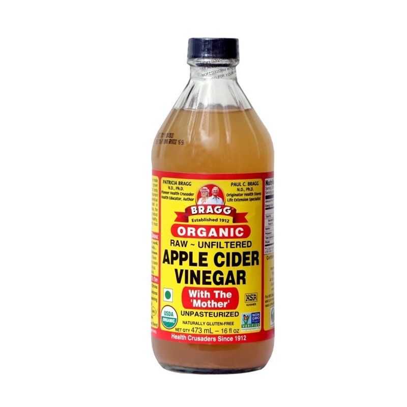 แบรค bragg น้ำส้มสายชู ออแกนิค แอปเปิ้ล apple cider vinegar 473ml