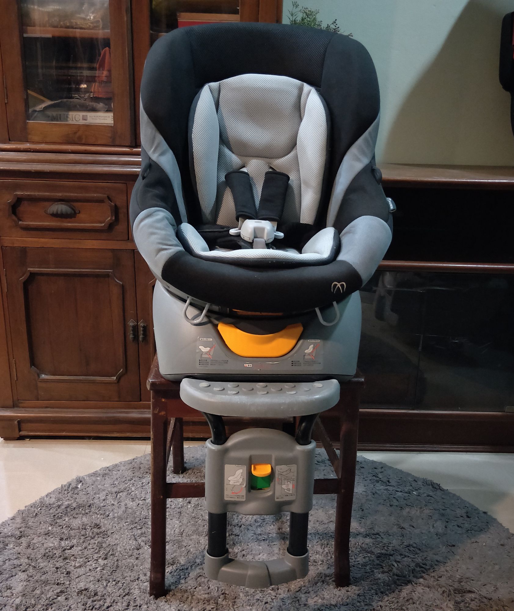 คาร์ซีท Ailebebe รุ่น Kurutto Premium สำหรับทารกแรกเกิดถึง 4 ขวบ