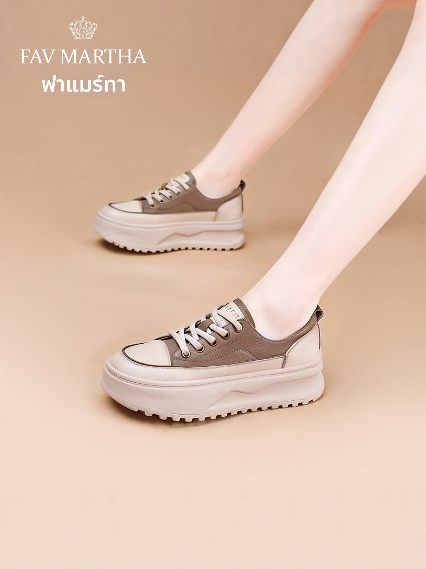 Comfortable and Versatile Vintage-Style Female Shoes ราคา 7,960 บาท*ส่งฟรี