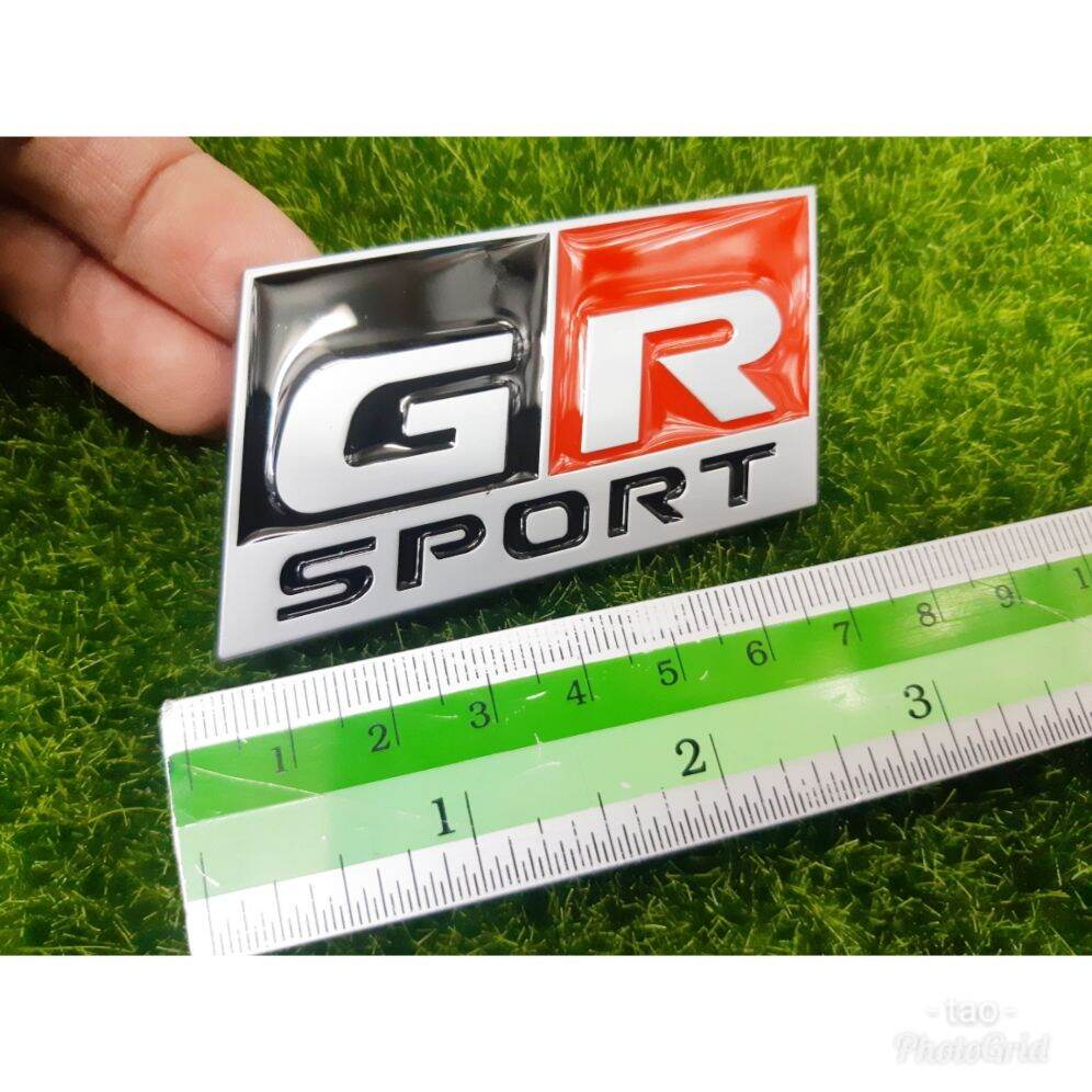 โลโก้ GR sport  สำหรับแต่งรถ toyota ทุกรุ่น