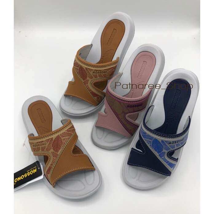 Mossono Model Ca10W Slip-On Sandals Size 35-39 ราคา 219 บาท*ส่งฟรี