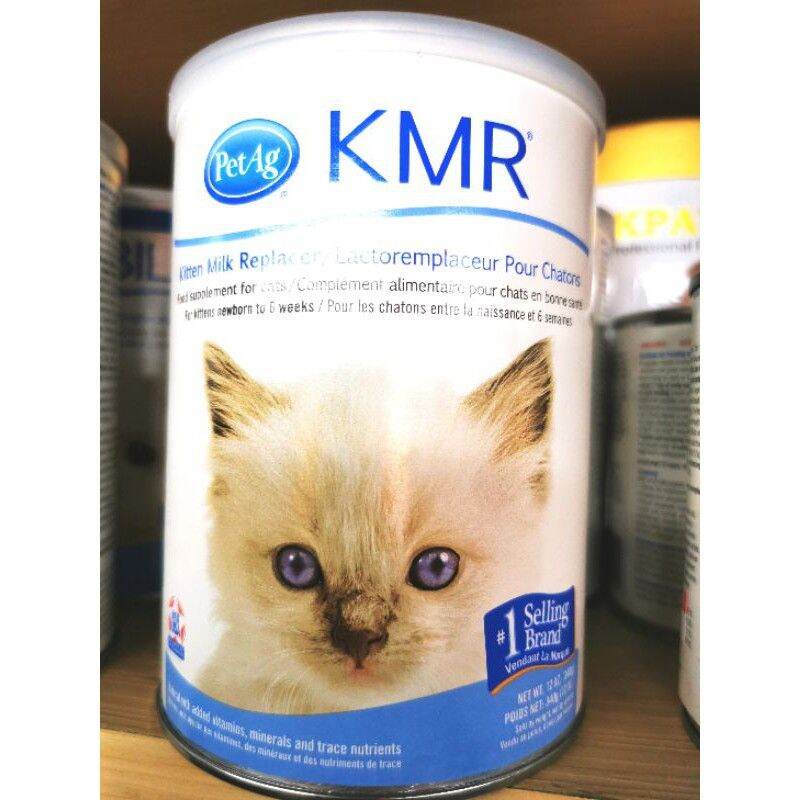 KMR นมผง Powder Kitten Milk Replacer เค เอ็ม อาร์ ผง สำหรับลูกแมวแรกเกิด 340 กรัม(EXP.10/2022)