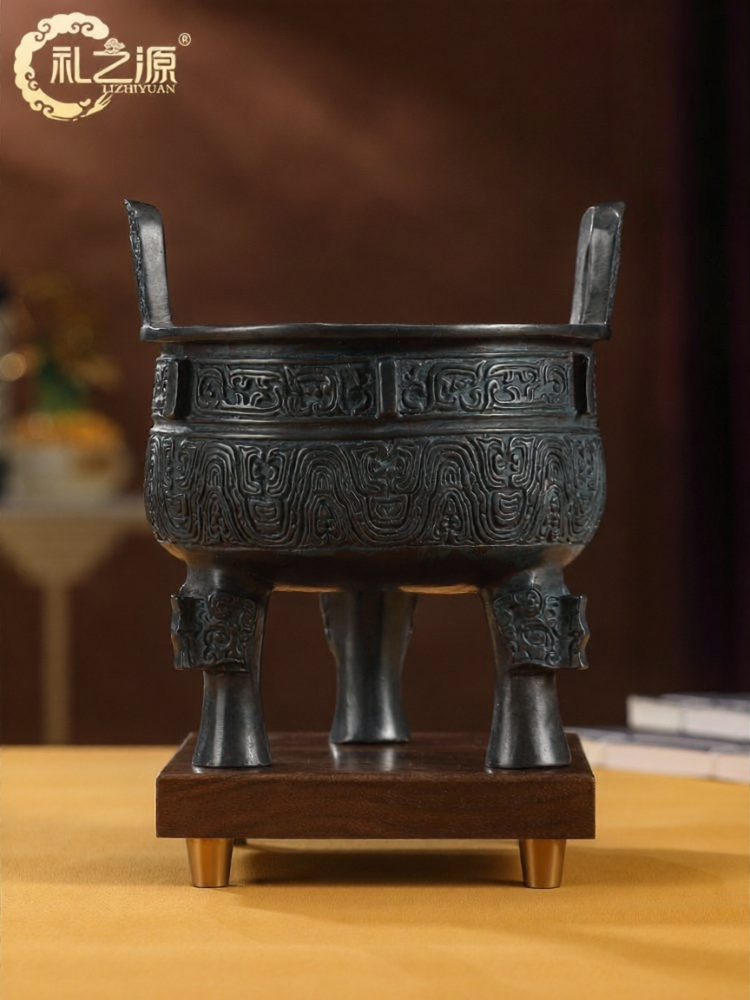 LIZHIYUAN | Tribute to National Treasure Western Zhou Da Ke Ding Bronze Creative Home Decoration ราคา 35,005 บาท*ส่งฟรี