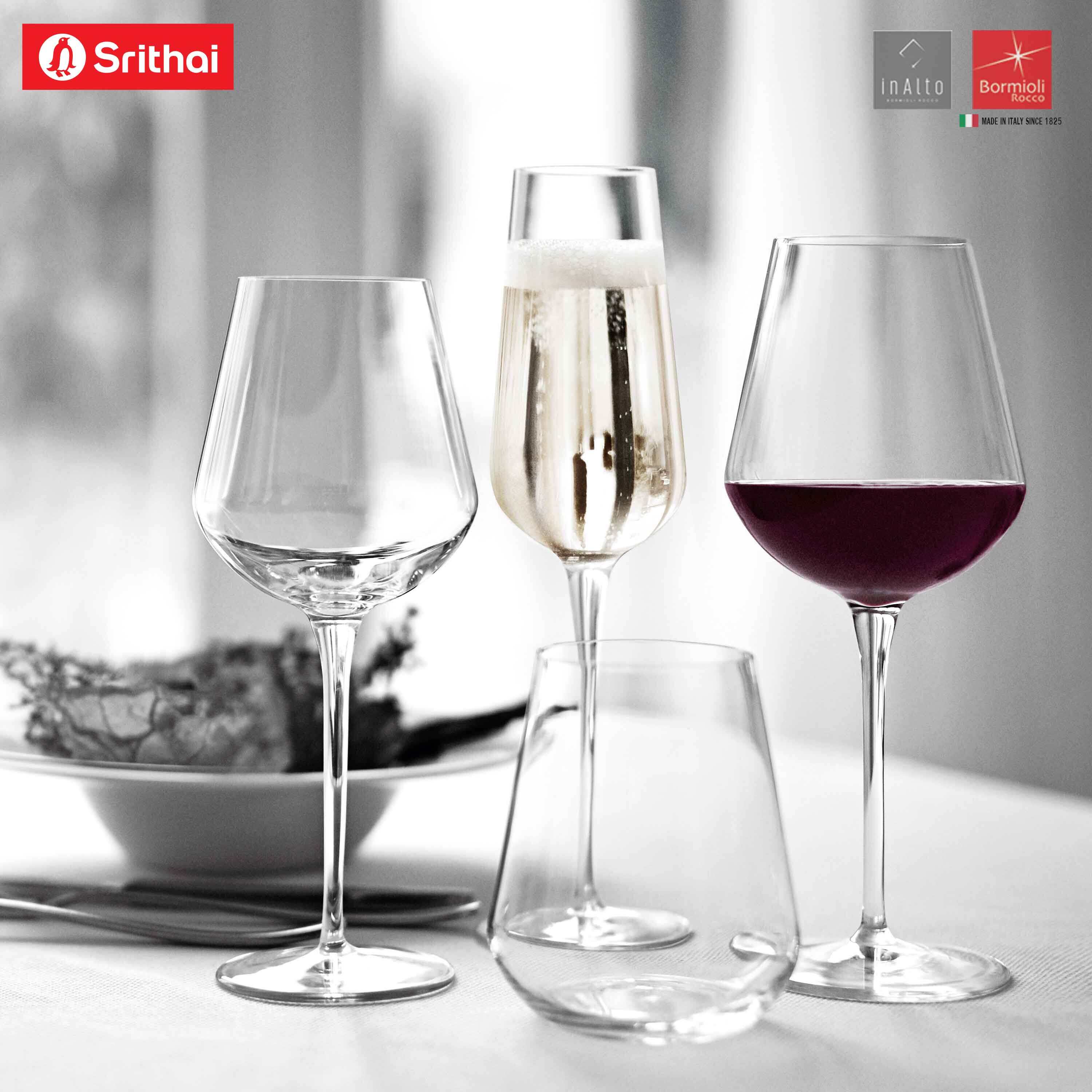 แก้วไวน์ Bormioli Rocco from Italy รุ่น Inalto Uno ราคา 141 บาท*ส่งฟรี