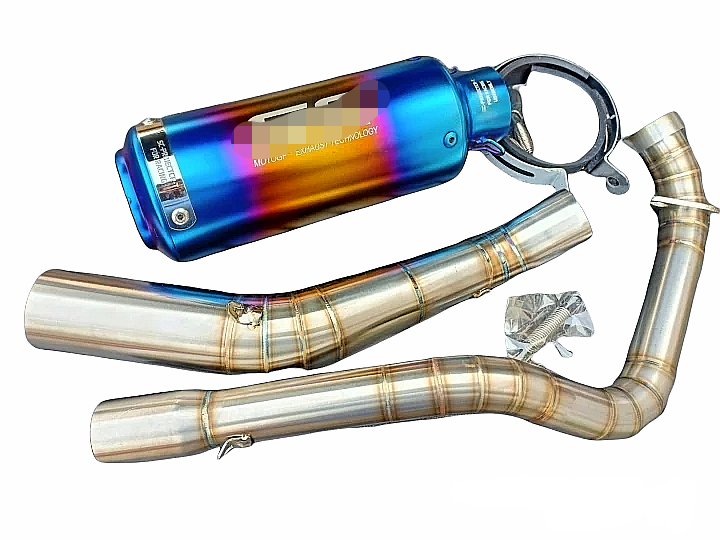 ชุดท่อYAMAHA Exciter 155VVA(เอ็กซ์ไซเตอร์155 วีวีเอ) ผลิตจากแสตนเลสเกรด 304 อย่างดีสวม 2 นิ้ว(51