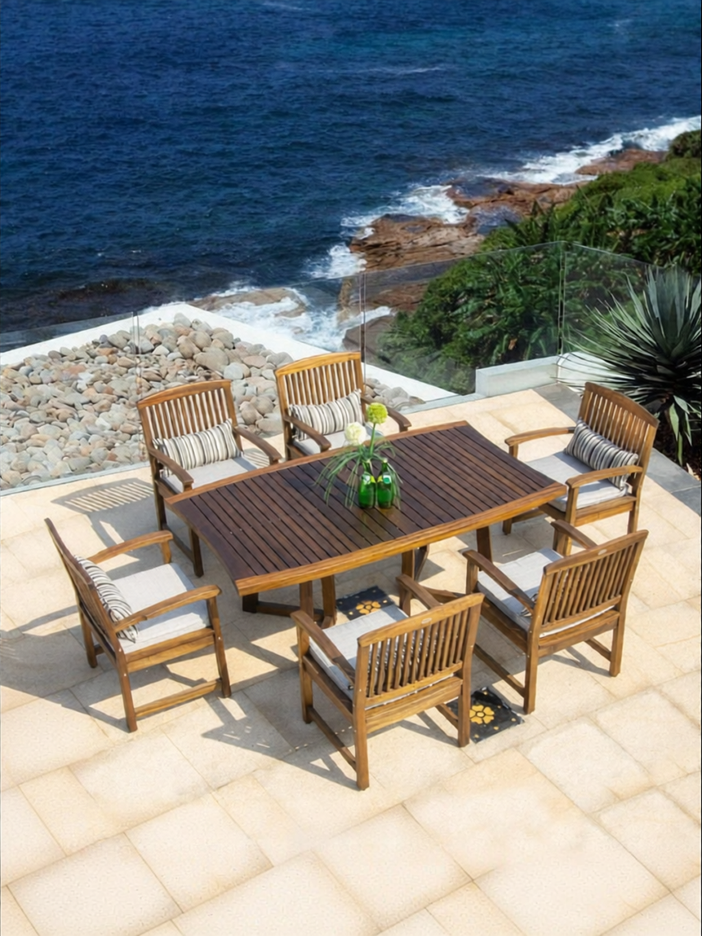 Durable & Weather-Resistant Premium Teak Outdoor Furniture ราคา 46,658 บาท*ส่งฟรี