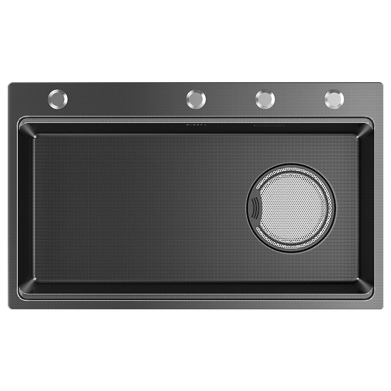 SHENYUAN | Thick Manual Nanotechnology Stainless Steel Kitchen Sink 4MM ราคา 4,533 บาท*ส่งฟรี