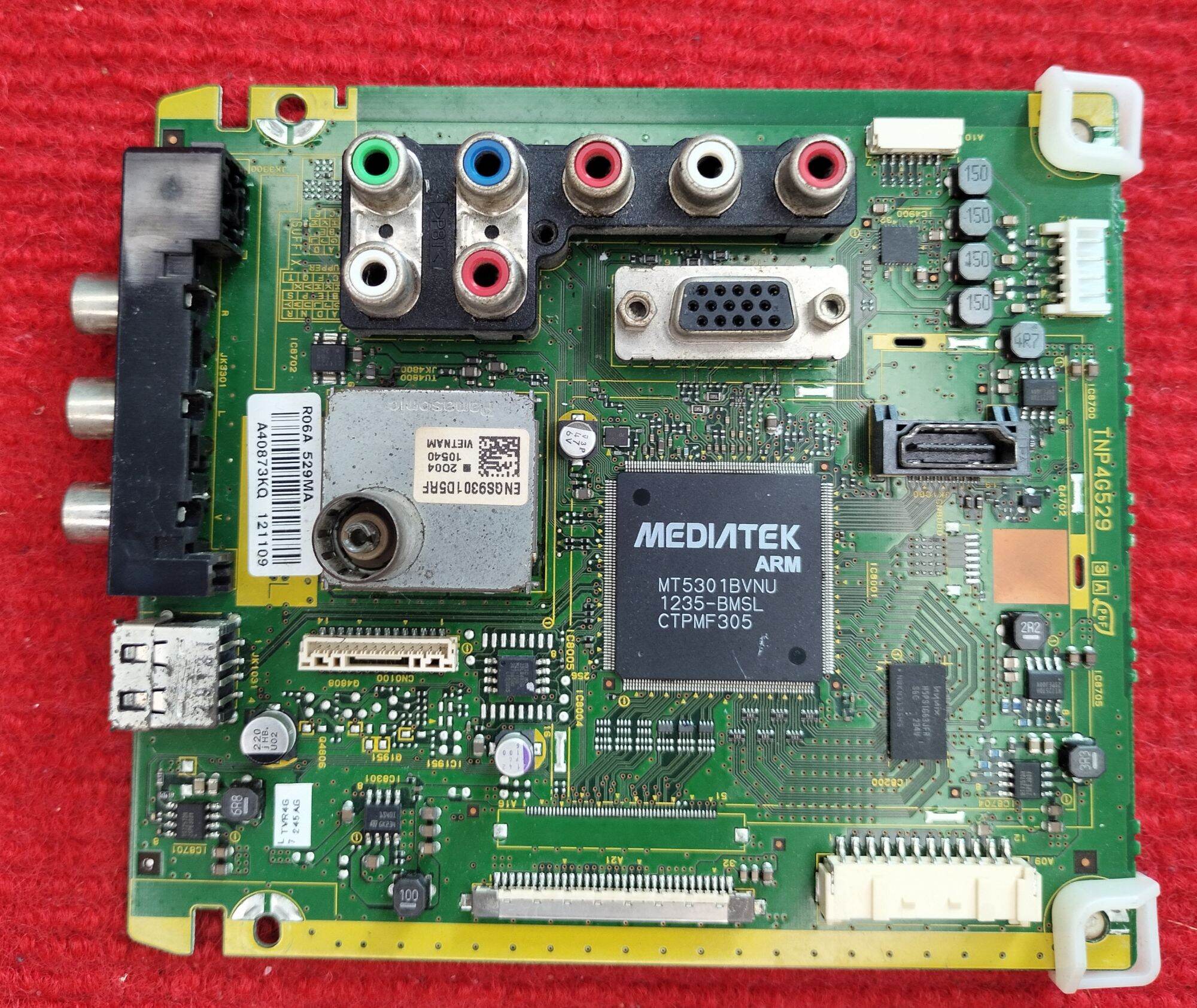 Panasonic Th-L32Xm5T Tv Motherboard, Tnp4G529, 100% Genuine, Second-Hand, Beautiful Condition, Tested before Sending, with Warranty. ราคา 580 บาท*ส่งฟรี