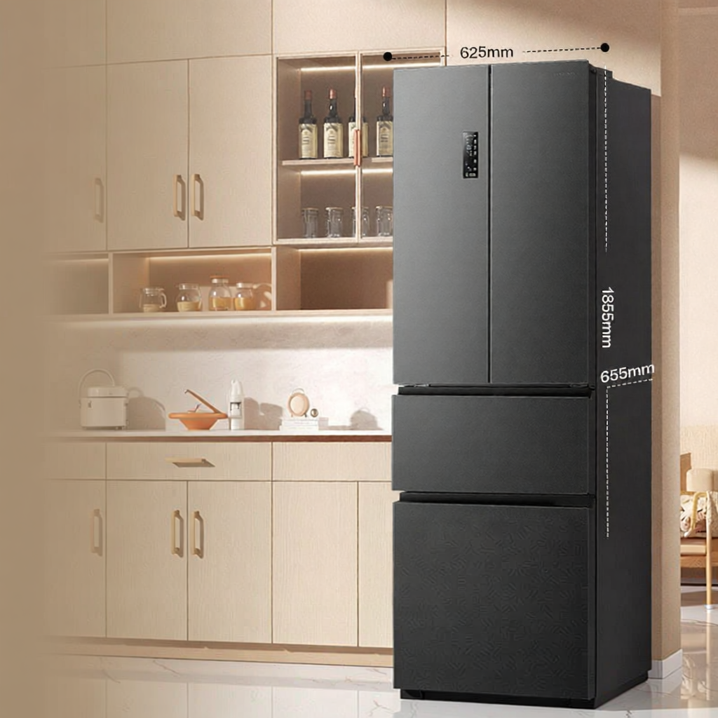 Ronshen | French Door Multi-door Thin Design Frost-Free Refrigerator 325L ราคา 30,058 บาท*ส่งฟรี