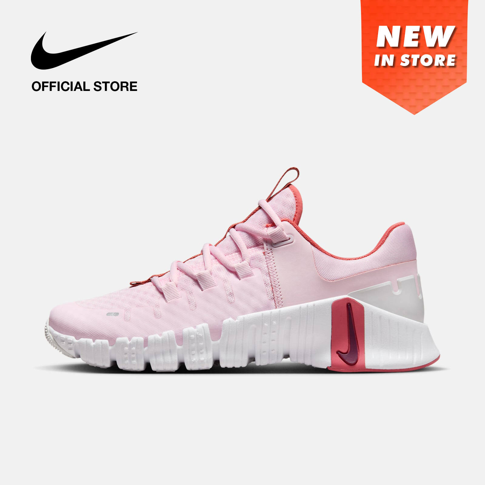 Nike Women's Free Metcon 5 Workout Shoes - Pink Foam [DV3950-603] ราคา 4,700 บาท*ส่งฟรี