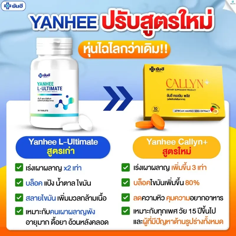 ภาพสินค้าYANHEE Callyn Plus ยันฮี แคลลีน พลัส จากร้าน luxelane บน Lazada ภาพที่ 7