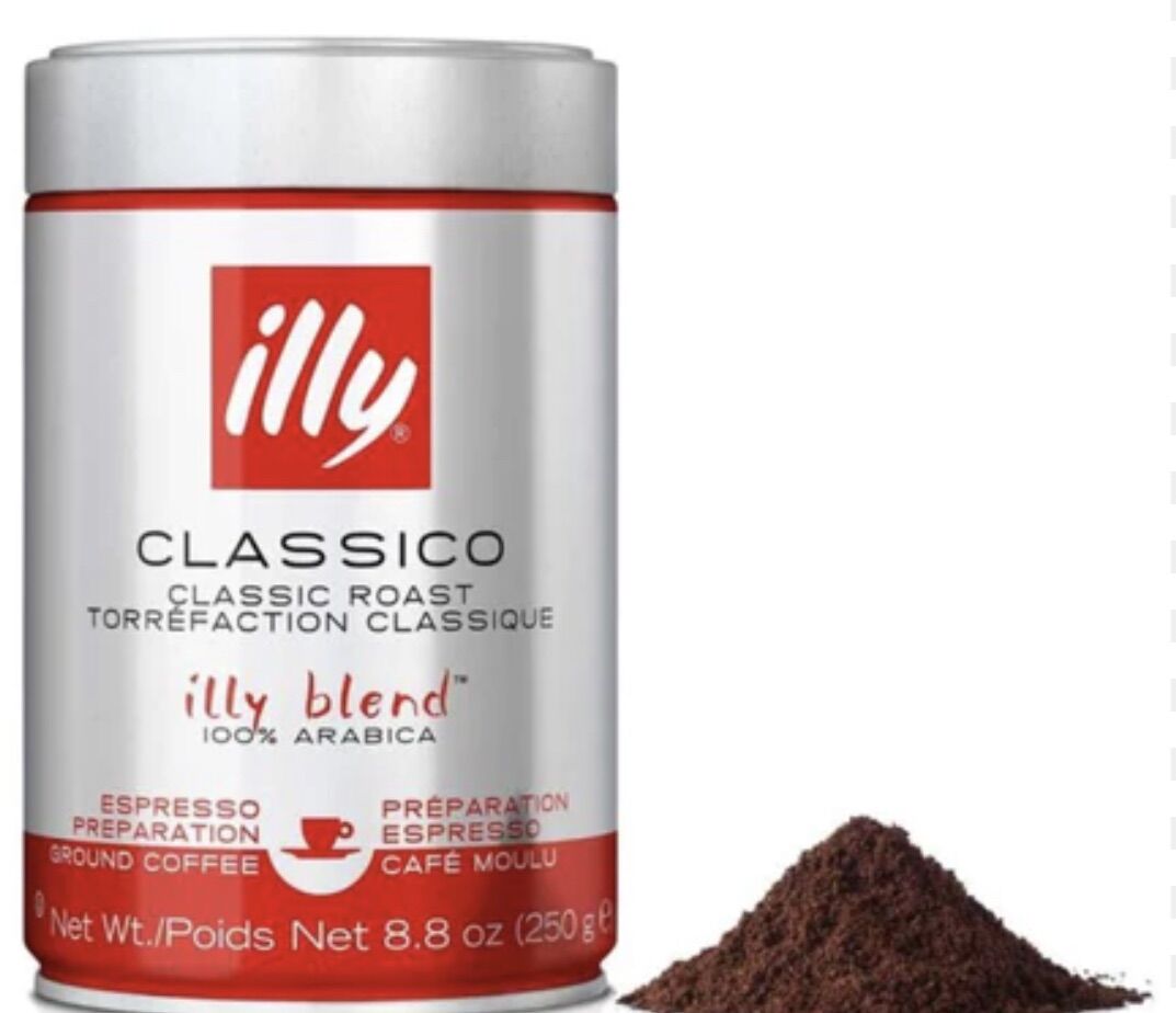 Illy Classico Classic Roast Espresso Preparation Ground Coffee 250g ราคา 558 บาท*ส่งฟรี