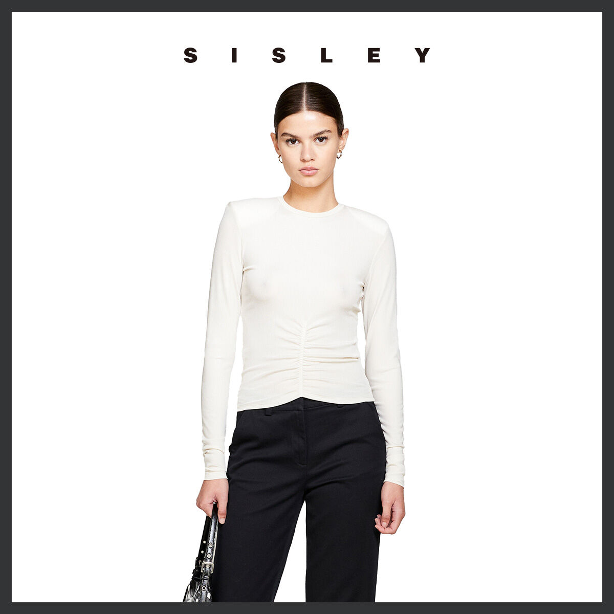 Sisley TROUSERS for Woman NERO 4K2ZLF03V ราคา 1,645 บาท*ส่งฟรี