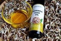 น้ำมันมะรุมออร์แกนิคสกัดเย็น 100% Organic moringa facial oil 120ml - Siam Aroma Organic farm น้ำมันออร์แกนิค สยามอโรมา