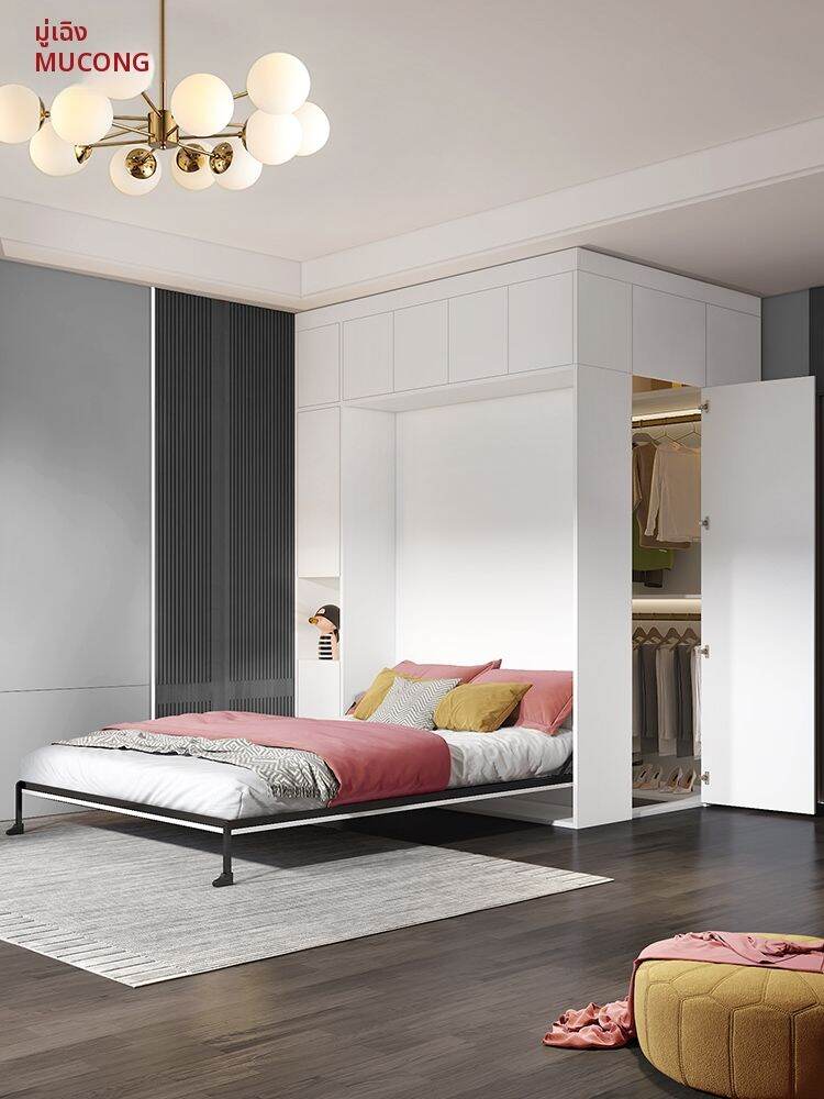 MUCONG | Invisible Folding Bed Wardrobe Combination Storage Cabinet