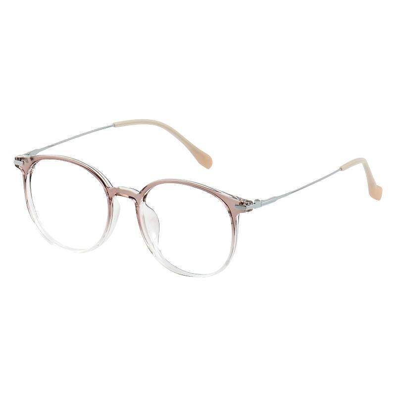 MoJon | Ultra-light Gradient Purple Round Rimmed Eyeglass Frame ราคา 441 บาท*ส่งฟรี