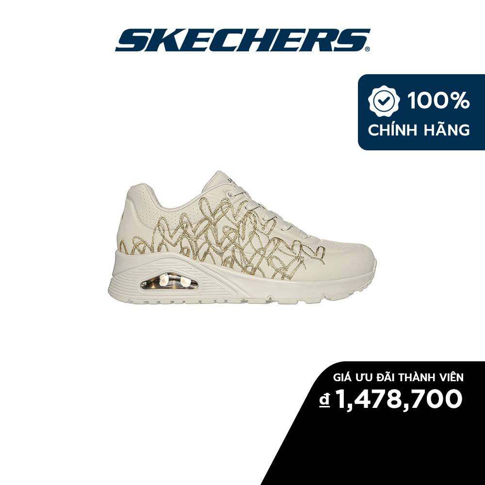 Skechers Nữ Giày Thể Thao Thường Ngày JGoldcrown SKECHERS Street Uno Golden Heart Air-Cooled Memory Foam - 177975-NTGD