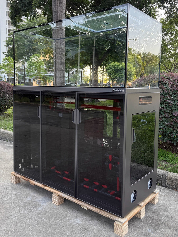 AJIASHUIZU | Integral Strengthening Pipeless Ultra-clear Bottom Filter Arowana Tank ราคา 113,238 บาท*ส่งฟรี