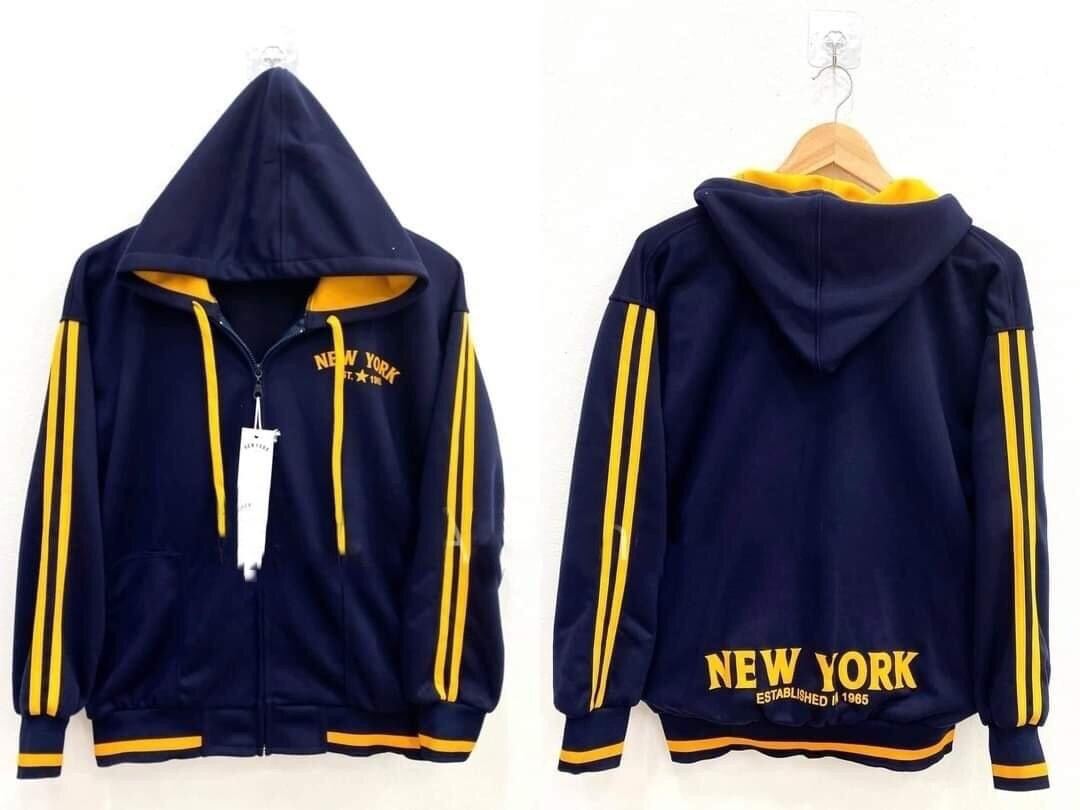 เสื้อแขนยาวมีฮู้ด NEW YORK