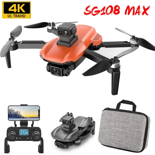 ZLL SG108 MAX 5G WIFI FPV GPS 4K Dual 360 .20 Brushless RC