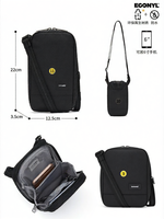 Pacsafe | กระเป๋าสะพายสำหรับใส่โทรศัพท์ ป้องกันการโจรกรรม ป้องกันการโดนกรีด กระเป๋าสะพายป้องกันการโดนกรีด