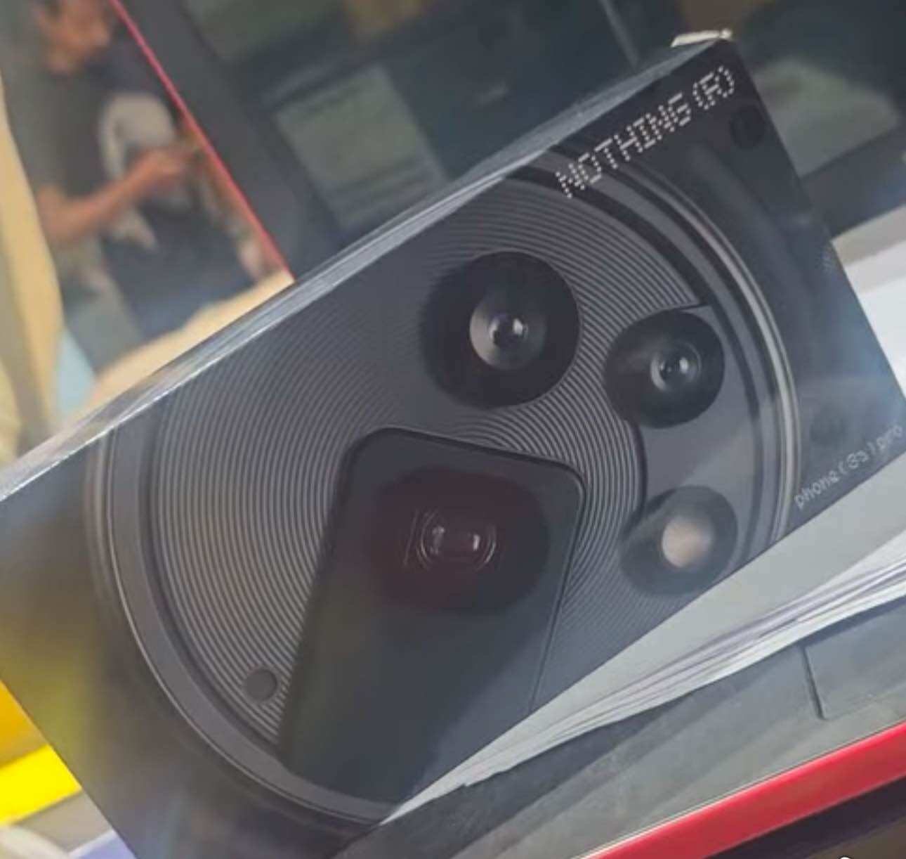 Nothing Phone 3a Pro 5G 6.77"AMOLED 12/256GB 50MP SD7sGen3 5000mAh ราคา 8,000 บาท*ส่งฟรี