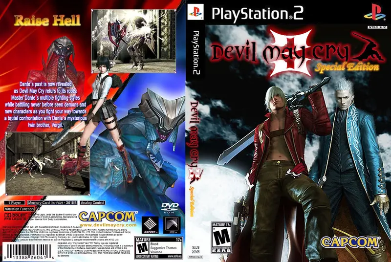 ภาพหน้าปกสินค้าแผ่นเกมส์ Devil may cry 3 Ps2                                            สินค้า จากร้าน Jun Game shop บน Lazada
