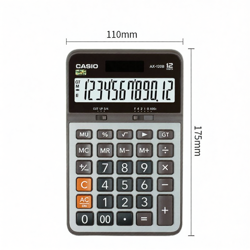 Casio | เครื่องคิดเลขธุรกิจขนาดใหญ่ 12 หลัก