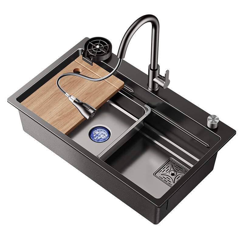 JIAYUN | Stainless Steel 304 Large Single Bowl Kitchen Sink ราคา 3,487 บาท*ส่งฟรี