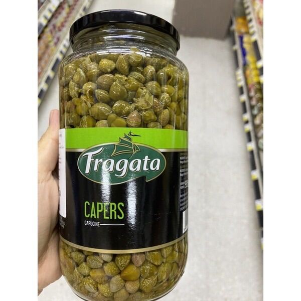 เมล็ด คาเปอร์ ในน้ำเกลือ ตรา ฟรากาตา 935 G. Capers Brine ( Fragata