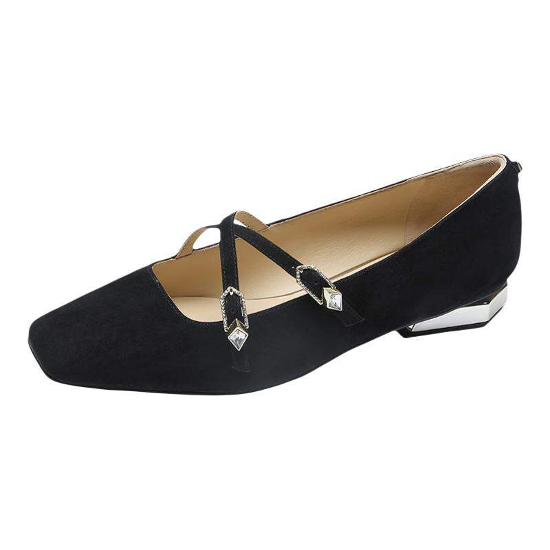 Le Saunda | French Style Genuine Leather Women's Shoes ราคา 8,804 บาท*ส่งฟรี