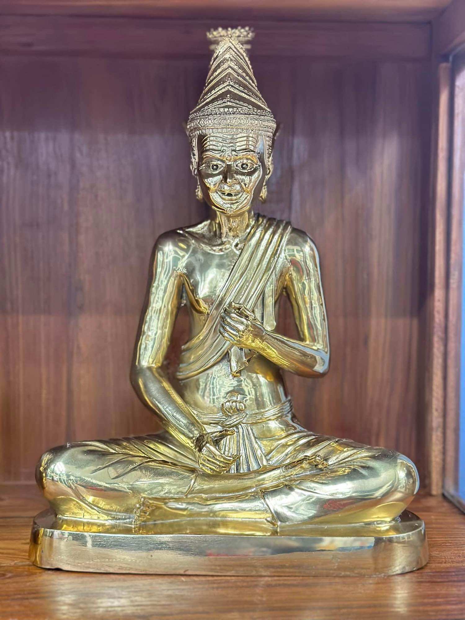 พ่อแก่/ฤษีพ่อแก่/บรมครูพ่อแก่/ครูนาฏศิลป์/พระ/พระบูชา/ขนาด 14 นิ้ว ราคา 37,000 บาท*ส่งฟรี