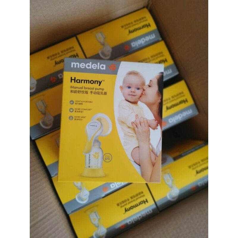 Medela ปั๊มมือ พร้อมส่งจากไทย! มาพร้อมกรวย fit flex ขนาด 24 mm. ราคา 750 บาท*ส่งฟรี