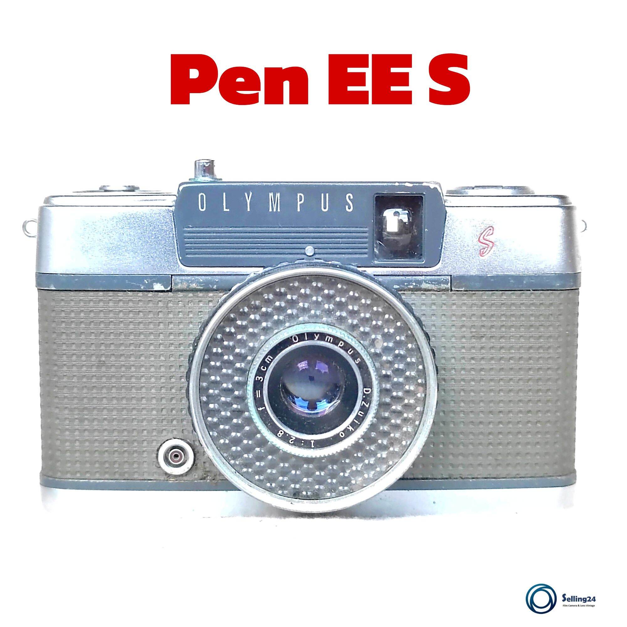 กล้องฟิล์ม ยี่ห้อ Olympus PEN EE-S lens D.zuiko ระยะ 3cm F2.8 Half